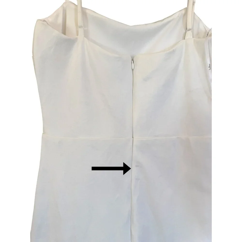 Lulu's Elegant White Ruffle Mini Dress - Picture 10 of 14